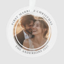 Search for just married christmas tree decorations Modern