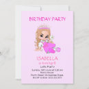Search for 6th princess birthday invitations Pink