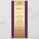 Search for menu wedding invitations Gold