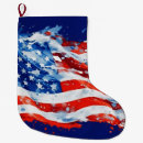 Search for memorial christmas stockings United states flag