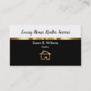 Search for luxury homes realtor business cards House
