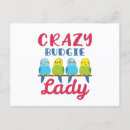 Search for crazy lady postcards Cute