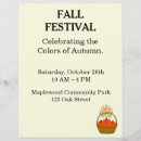 Search for festivals flyers Fall festival