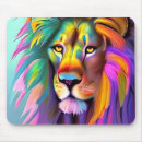 Search for abstract face mousepads Colourful