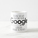 Search for physics mugs Work