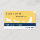Search for dog day care business cards Modern