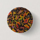 Search for fossilized bones badges Blue