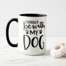 Search for my dog mugs Typography