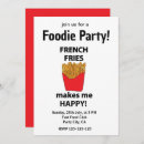 Search for fast food invitations Fries
