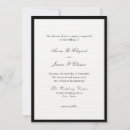 Search for classic wedding invitations Simple