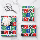 Search for gambling wrapping paper Dice
