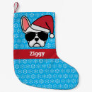 Search for frenchie christmas stockings Festive