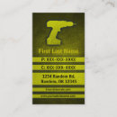 Search for drilling business cards Construction