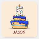 Search for birthday boy 5 stickers Fifth