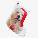 Search for golden retriever christmas stockings Animal