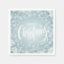 Search for blue christmas napkins Bright