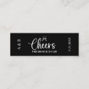 Search for voucher business cards Black white