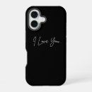 Search for romantic couple iphone cases I love you