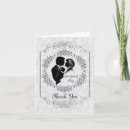 Search for bride and groom silhouette cards Black and white