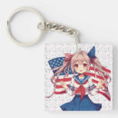 Search for anime girls key rings Cartoon