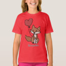 Search for cute fox girls tshirts Modern