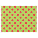 Search for green polka dot tablecloths Xmas