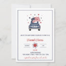 Search for patriotic baby shower invitations Usa