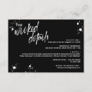 Search for halloween wedding enclosure cards Hallowedding
