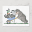 Search for funny whimsical postcards Bear