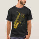 Search for saxo tshirts Music
