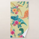 Search for dinosaur bath towels Colourful
