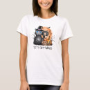 Search for black cat halloween tshirts October