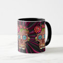 Search for calavera mugs Halloween