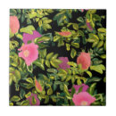 Search for vintage flower print tiles Rose
