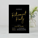 Search for black and gold retirement Simple
