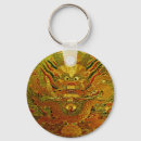 Search for golden dragon key rings Dragons