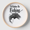 Search for funny fishing clocks Bass