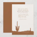 Search for desert cactus wedding invitations Boho
