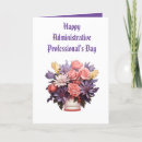 Search for secretary appreciation cards Administrative professional