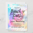 Search for tie dye party invitations Tropical