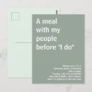 Search for rehearsal dinner postcards Modern