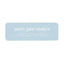 Search for bold letters return address labels Typography