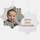 Search for baby announcement christmas tree decorations Cute