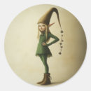 Search for green elf stickers Whimsical