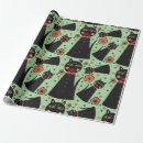 Search for black tie wrapping paper Cat