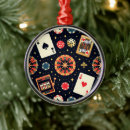 Search for playing card christmas tree decorations Pattern