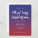 Search for ombre invitations Red