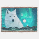 Search for wolf blankets Northern lights