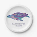 Search for whale paper plates Baby shower