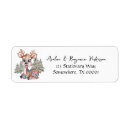 Search for cartoon return address labels Winter